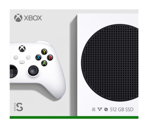 Consola Microsoft Xbox Series S Blanca – 512 GB SSD, potencia digital en 4K