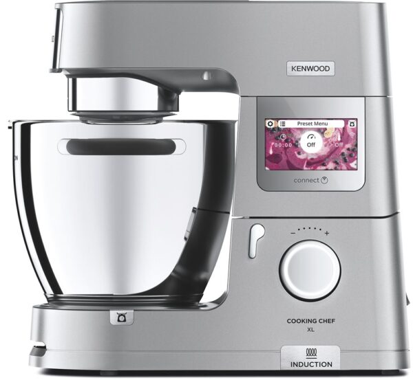 Robot cocina multifunción Kenwood Cooking Chef Expérience KCL95.429SI – Gris – Cocina inteligente y versátil